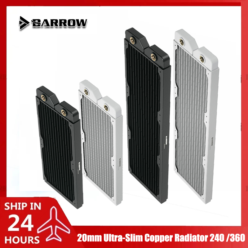 Rtx 4090 Water Block - BARROW Ultra-Slim Watercooler Radiador 20mm 240