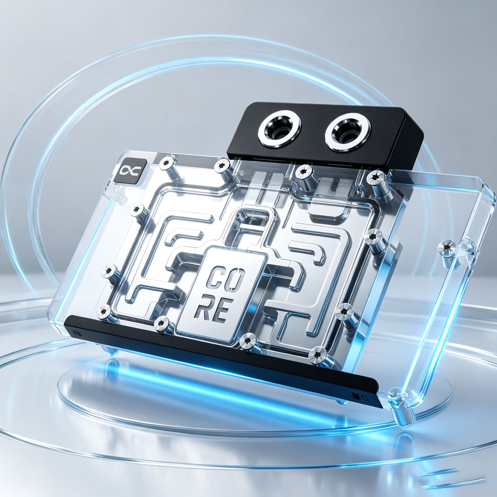 Rtx 4090 Water Block - Bloco de refrigeração líquida para GPU