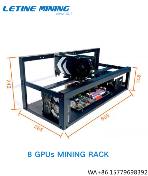 Gpu Mining Rig Frame 8 Gpu - Suporte de Placa Gráfica para Rack
