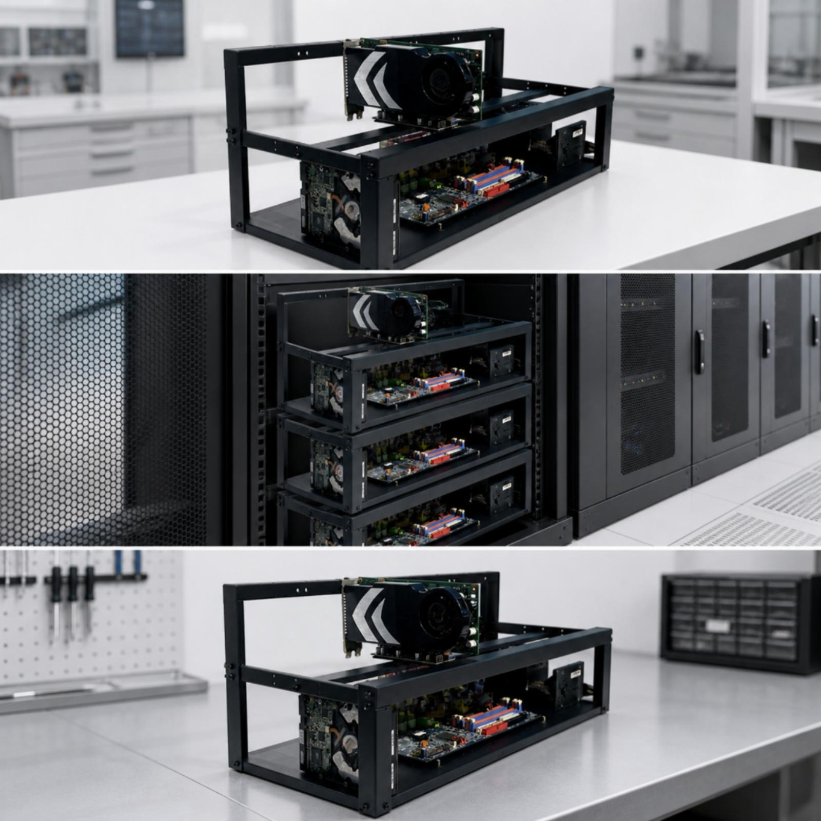 Suporte para Rig de Mineração  - Gpu Mining Rig Frame 8 Gpu avaliação e preço